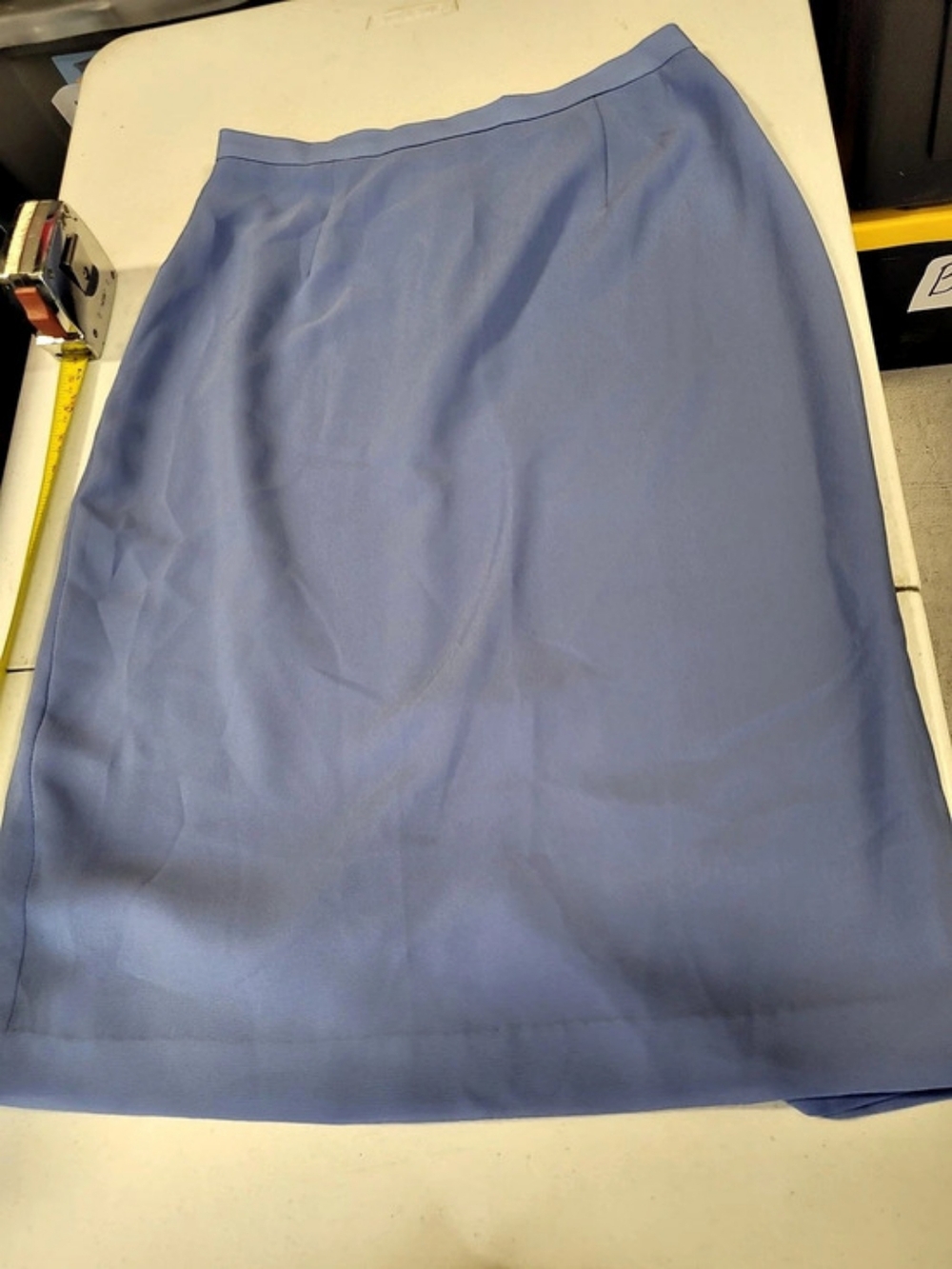 Blue A-Line Skirt